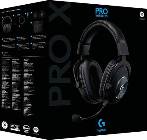 Logitech G PRO X Wireless Lightspeed Gaming Headset Gen 1: .